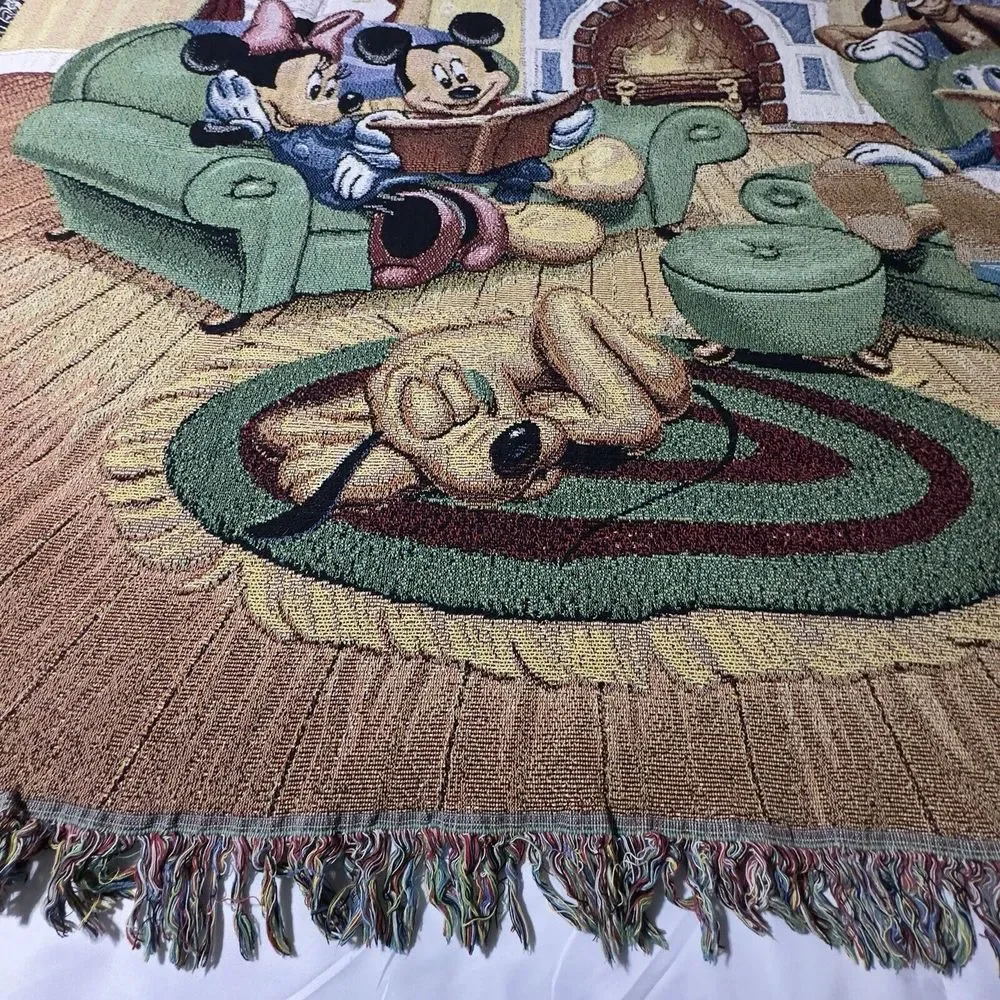 Disney Mickey and Friends Throw Blanket Collectible‎ 50x60